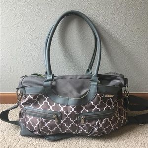 JJ Cole Satchel Style Diaper Bag